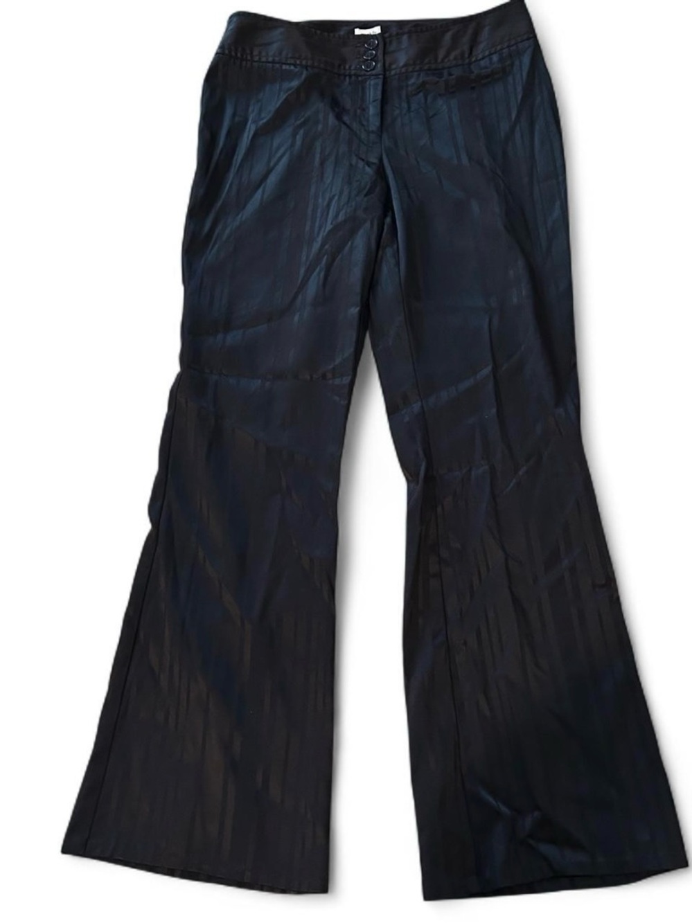 vintage cache black pinstripe pants
size 6